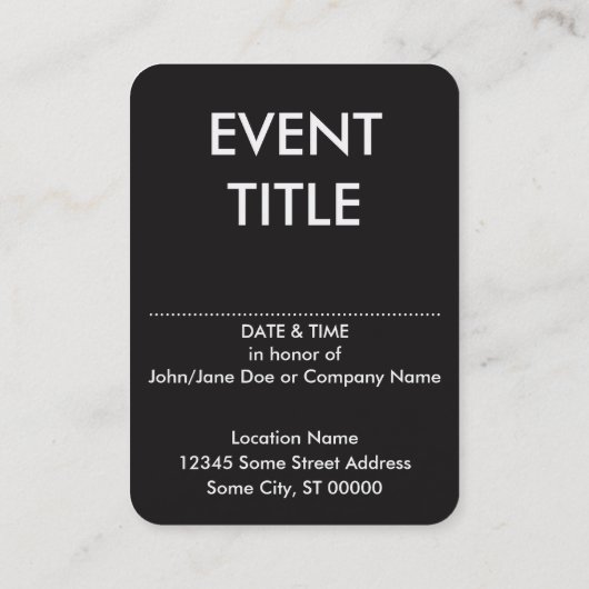 Carte De Visite feliz cumpleanos (Dos)