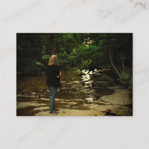 Carte De Visite Femme à Cascadilla Gorge ATC