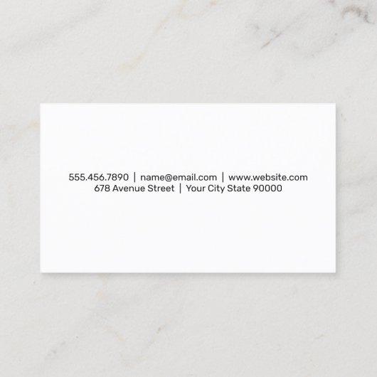 Carte De Visite Femme Bartender Fabriquant Des Boissons (Dos)