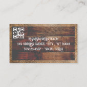 Carte De Visite Femme Comportant Fourrure de chien | Grooming (Dos)