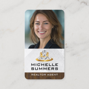 Carte De Visite Femme d'affaires Immobilier Ventes