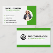 Carte De Visite Femme d'affaires | Réalisateur professionnel (Devant / Derrière)