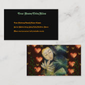 Carte De Visite Femme dans le rêve (Devant / Derrière)