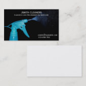 Carte De Visite Femme de charge ou affaires indépendantes plus (Devant / Derrière)