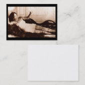 Carte De Visite Femme de Fin De Siecle Tattooed (Devant / Derrière)