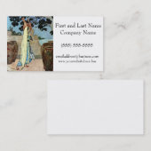 Carte De Visite Femme des nuits arabes au Well Princess (Devant / Derrière)