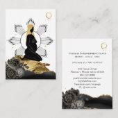Carte De Visite *~* Femme enceinte Doula Midwife (Devant / Derrière)