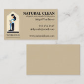 Carte De Visite Femme et vide (Devant / Derrière)