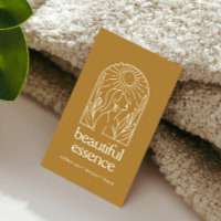 Femme Feuille Moon Arch Wellness Day Spa Cuivre