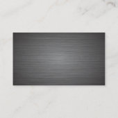 Carte De Visite Femme Marchant Chiens | Paw | Texture métallique (Dos)