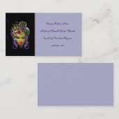 Carte De Visite Femme mystique de Witchy (Devant / Derrière)