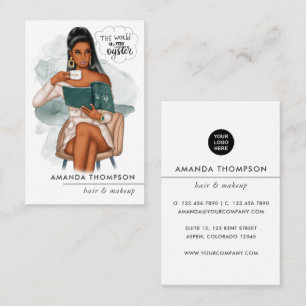 Carte De Visite Femme patronne chic