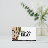 Carte De Visite Femme Retro (Debout devant)