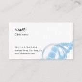 Carte De Visite Femmes obtenant le traitement de peau de (Dos)