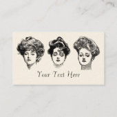 Carte De Visite Femmes victoriennes (Dos)