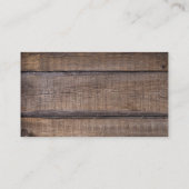 Carte De Visite Fence painted de Sunflowers (Dos)