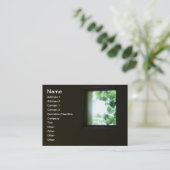 Carte De Visite Fenêtre (Debout devant)