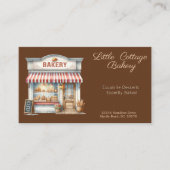 Carte De Visite Fenêtre boulangerie (Devant)