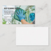 Carte De Visite Fenêtre de nettoyage (Devant / Derrière)