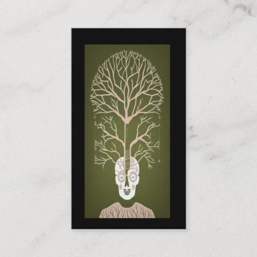 Carte De Visite Fenêtre de psychologie (Devant)