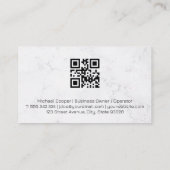 Carte De Visite Fenêtre en verre nettoyant pour femme (Dos)