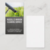 Carte De Visite Fenêtre Nettoyage de collaborateur (Devant / Derrière)