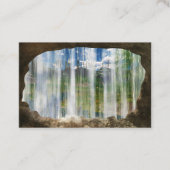 Carte De Visite Fenêtre sur les Signets Cwm (Devant)