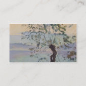 Carte De Visite Ferdinand Hodler-Willow Tree au bord du lac (Dos)