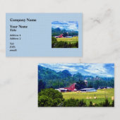 Carte De Visite Ferme à distance (Devant / Derrière)