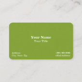 Carte De Visite Ferme / Agriculteur / Agriculture (Dos)