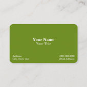 Carte De Visite Ferme / Agriculteur / Agriculture (Dos)