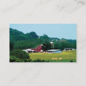 Carte De Visite Ferme au loin (Dos)