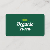 Carte De Visite Ferme biologique (Devant)