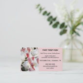 Carte De Visite Ferme de dindon biologique (Debout devant)