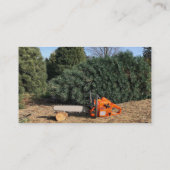 Carte De Visite Ferme de Noël (Dos)