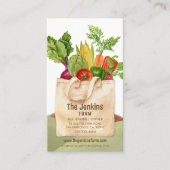 Carte De Visite Ferme de production végétale (Devant)