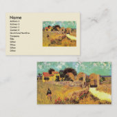 Carte De Visite Ferme en Provence par Vincent van Gogh (Devant / Derrière)