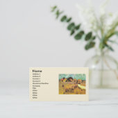 Carte De Visite Ferme en Provence par Vincent van Gogh (Debout devant)