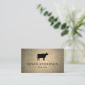 Carte De Visite Ferme - Vache (Debout devant)