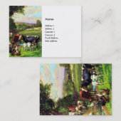 Carte De Visite Ferme vintage (Devant / Derrière)