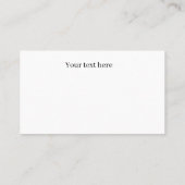 Carte De Visite Ferme vintage ajouter du texte (Dos)