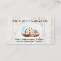 Ferme vintage OEufs et viande frais