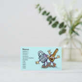 Carte De Visite Fermez à clef la clé de n (Debout devant)