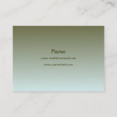 Carte de visite ferroviaire (Dos)