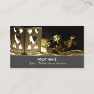 Carte De Visite Festif Noël de célébration Business