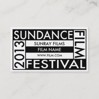 Carte De Visite Festival de film de Sundance 2013