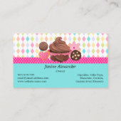 Carte De Visite Festivals de gâteaux de gâteaux de gâteaux de serr (Dos)