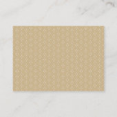 Carte De Visite Fête des mariées de script simple moderne Invitati (Dos)