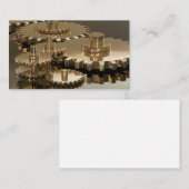 Carte De Visite Fête des pères à l’engrenage (Devant / Derrière)