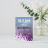 Carte De Visite FÊTE D'ÉVÉNEMENT miniFLYER #08 (Debout devant)